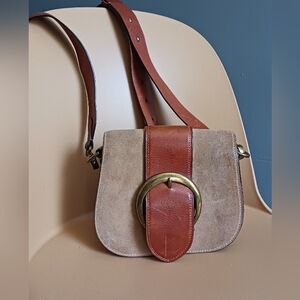 Polo Ralph Lauren Lennox Suade Crossbody Bag